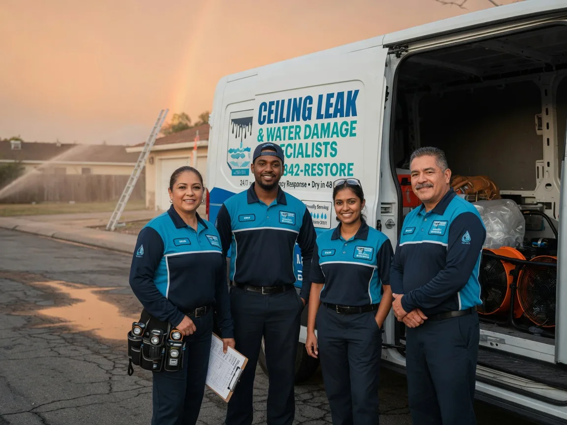 Ceiling Leak Cleanup company in Lynn Center, IL